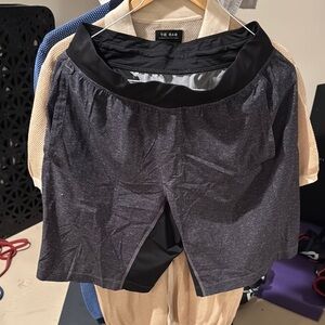 The Tie Bar Gray Shorts